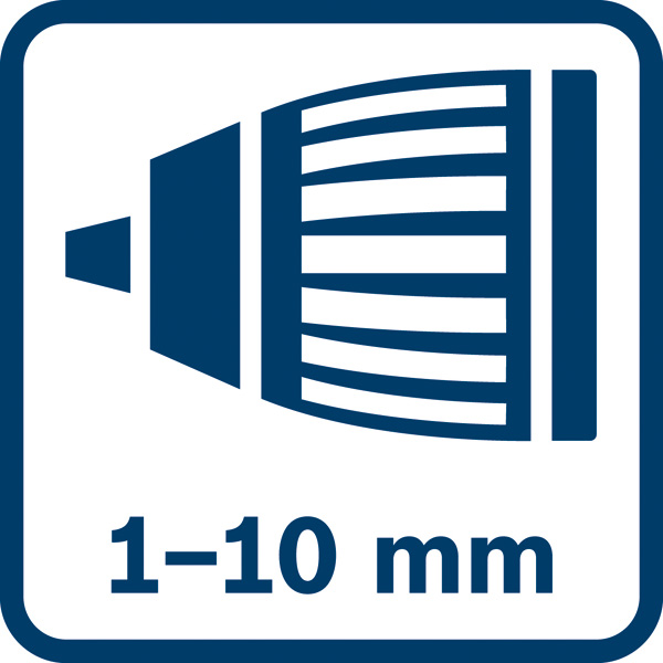Schnellspannbohrfutter 1-10 mm Logo/Symbolbild
