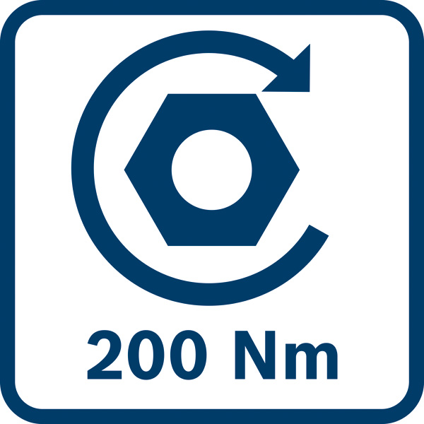 Losbrechmoment 200 Nm Logo/Symbolbild