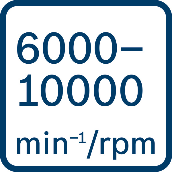 600010000 U/min Logo/Symbolbild