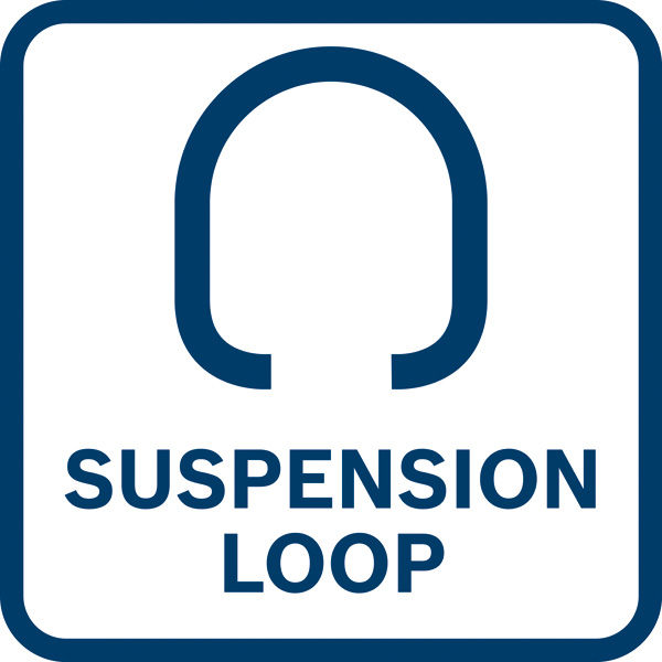 Aufhängeschlaufe Logo/Symbolbild