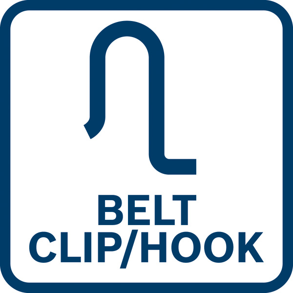 Gürtelclip 10,8 V Logo/Symbolbild