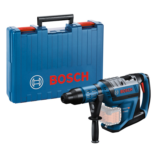 Bosch GBH 18V-45 C Akku-Bohrhammer mit Koffer. Produktbild Lieferumfang