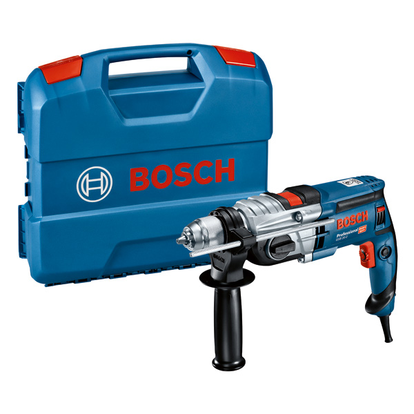 Bosch GSB 20-2 Schlagbohrmaschine mit Koffer. Produktbild Lieferumfang