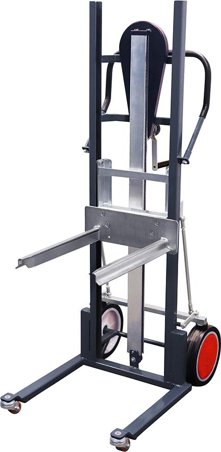 VARIOFIT Materialheber inkl. Gabelzinken 250kg Hub 55-1300mm RAL7016