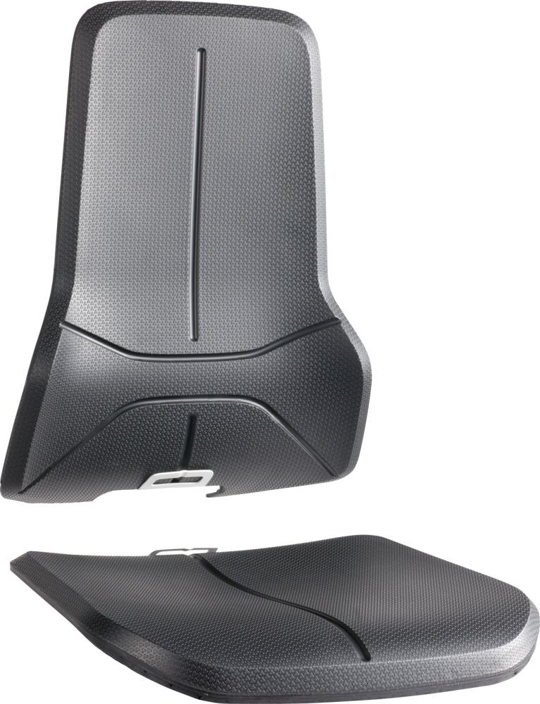 Polsterelement Pu-Schaum schwarz für Arbeitsstuhl Neon Polsterelement Pu-Schaum schwarz für Arbeitsstuhl Neon