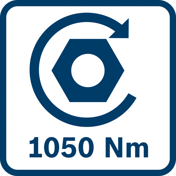 Anzugsdrehmoment 1050 Nm Logo/Symbolbild