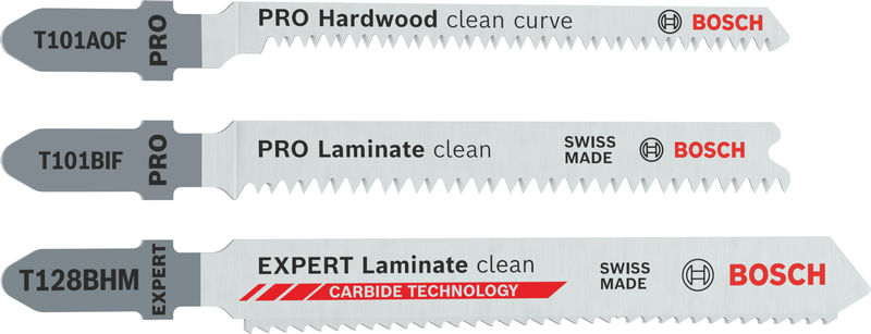 Bosch PRO Laminat-Set 15-tlg. für saubere Laminatschnitte. Produktbild