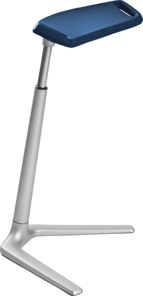 Bimos Stehhilfe Fin Sitz PU-Schaum blau Sitzhöhe 620-850 mm Bimos Stehhilfe Fin Sitz PU-Schaum blau Sitzhöhe 620-850 mm