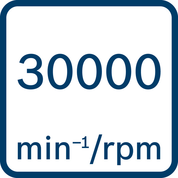 30000 U/min Logo/Symbolbild