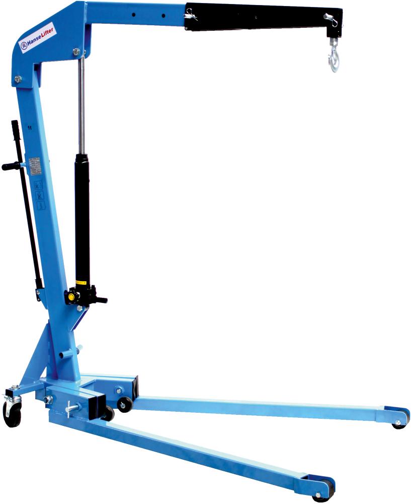 Werkstattkran 1000 kg V-Gabelträger, klappbar Werkstattkran 1000 kg V-Gabelträger, klappbar