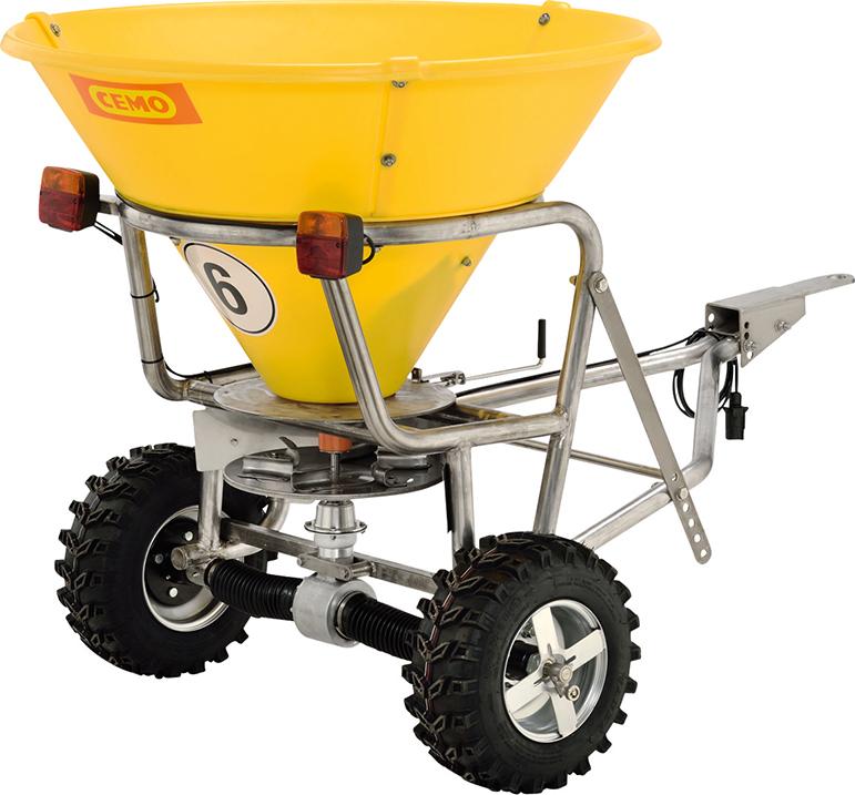 Streuwagen SW 200 PE-Behälter 200 Liter Streuwagen SW 200 PE-Behälter 200 Liter