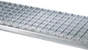 Stahlgitterrost-Stufen