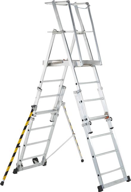 Teleskopleiter ZAP Telemaster S 7 Sprossen Plattformhöhe 1,83 m Arbeitshöhe 3,83 m ZARGES Teleskopleiter ZAP Telemaster S 7 Sprossen Plattformhöhe 1,83 m Arbeitshöhe 3,83 m ZARGES