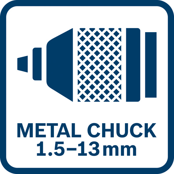 Schnellspannbohrfutter Metall 1,513 mm Logo/Symbolbild