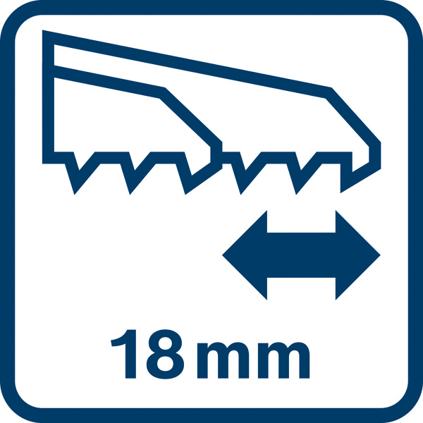 Hublänge 18mm Logo/Symbolbild