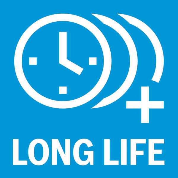 Lange Lebensdauer Anspruch-Symbol
