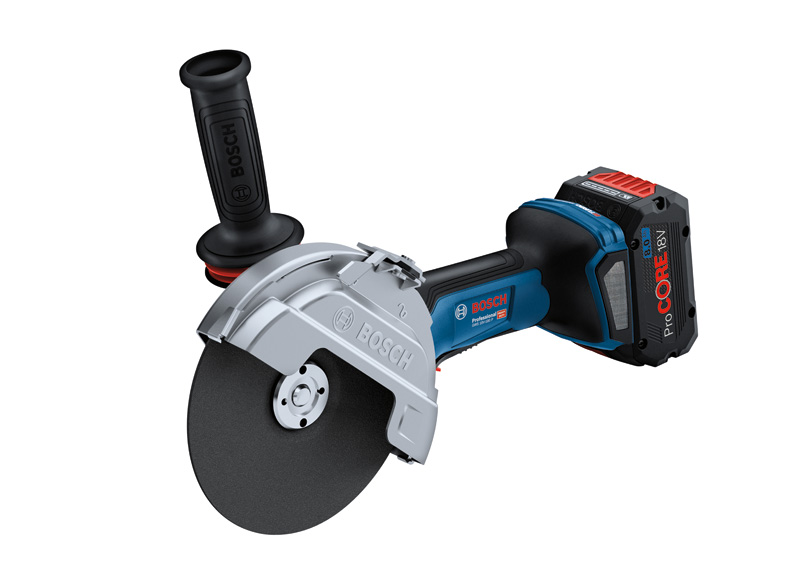 Bosch GWS 18V-180 P Akku-Winkelschleifer BITURBO. Produktbild dynamisch