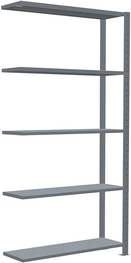 Steckregal B1000xT300xH2000 mm Anbaufeld 5 Böden vzk Fachlast 150kg Steckregal B1000xT300xH2000 mm Anbaufeld 5 Böden vzk Fachlast 150kg