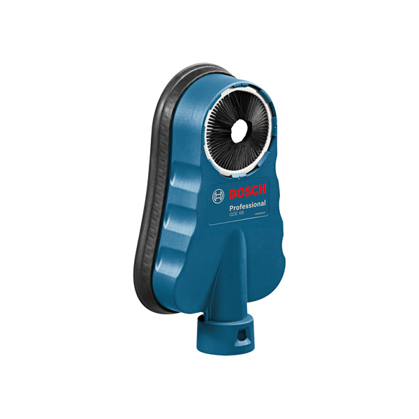 Bosch GDE 68 Staubabsaugvorsatz für Bohrmaschinen. Produktbild Lieferumfang