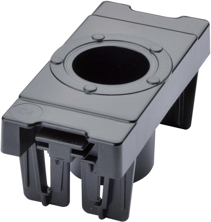 CNC-Kunststoffeinsatz Capto C4, Typ 1 49x103x17, Kunststoff CNC-Kunststoffeinsatz Capto C4, Typ 1 49x103x17, Kunststoff