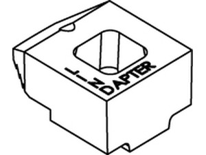 LINDAPTER-Klemmen B-M ART 82002 LINDAPTER GT B MM 10 galv. verzinkt, mittel S normal
