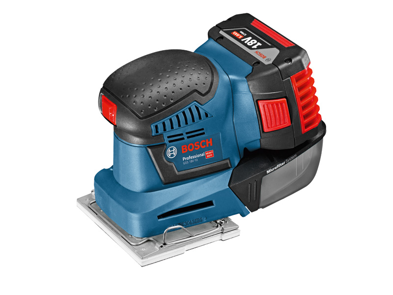 Akku-Exzenterschleifer GSS 18V-10 von Bosch . Produktbild dynamisch
