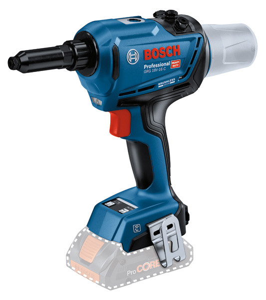 Akku-Nietpistole GRG 18V-16 C von Bosch . Produktbild dynamisch