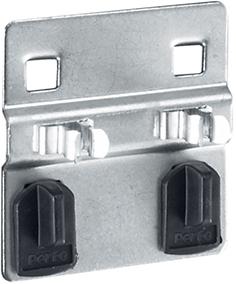 Doppelte Werkzeugklemme B60xT60xD2x19 mm für Lochplatten für Lochplatten bott Doppelte Werkzeugklemme B60xT60xD2x19 mm für Lochplatten für Lochplatten bott