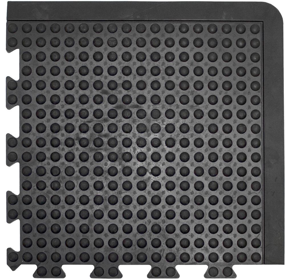 COBA Anti-ErmüdungsflieseBubblemat Connect Eckstück B0,50xL0,50m schwarz