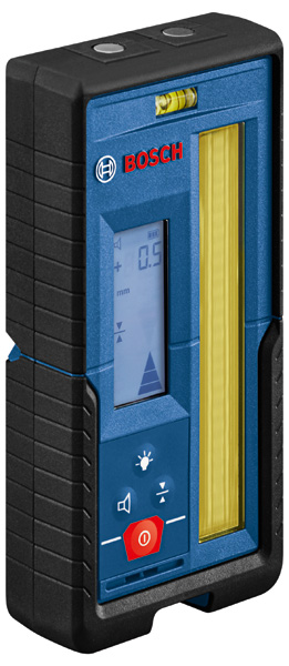 Bosch LR 45 Laserempfänger mit Digitalanzeige. Produktbild dynamisch