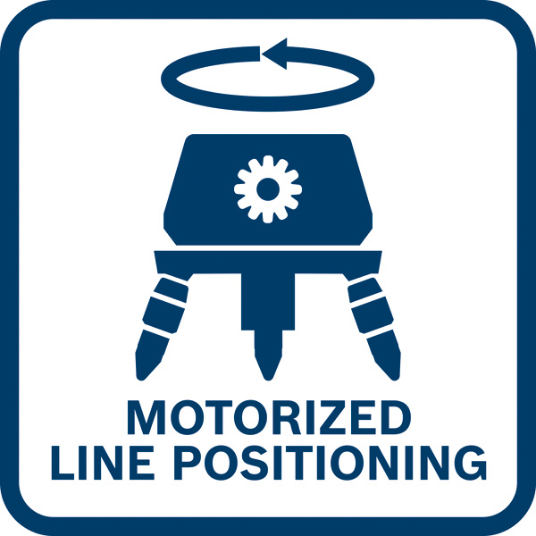 Motorisierte Linienpositionierung Logo/Symbolbild