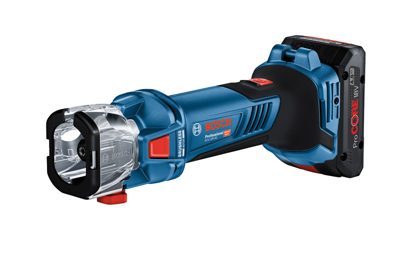 Akku-Trockenbaufräse GCU 18V-30 von Bosch . Produktbild dynamisch