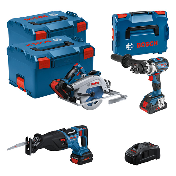 Bosch Elektrowerkzeug-Set. Produktbild