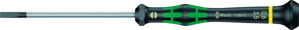 Elektronik- Schraubendreher Schlitz 3,5x0,6x80mm Wera Elektronik- Schraubendreher Schlitz 3,5x0,6x80mm Wera