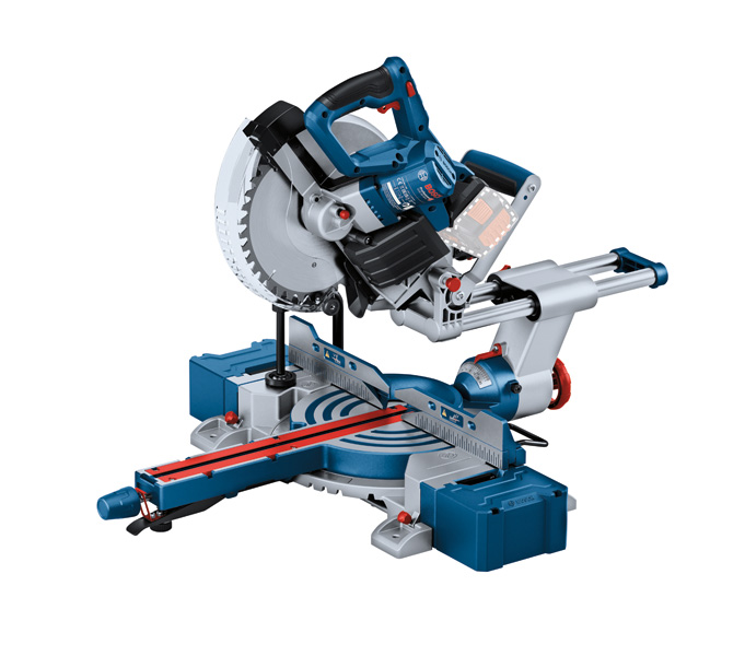 Akku-Gehrungssäge GCM 18V-254 von Bosch . Produktbild dynamisch